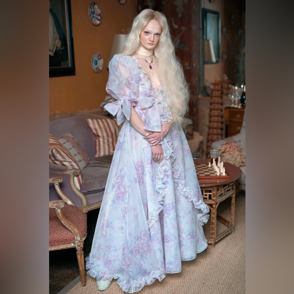 Selkie Organza Ribbon Dancer Marie Gown